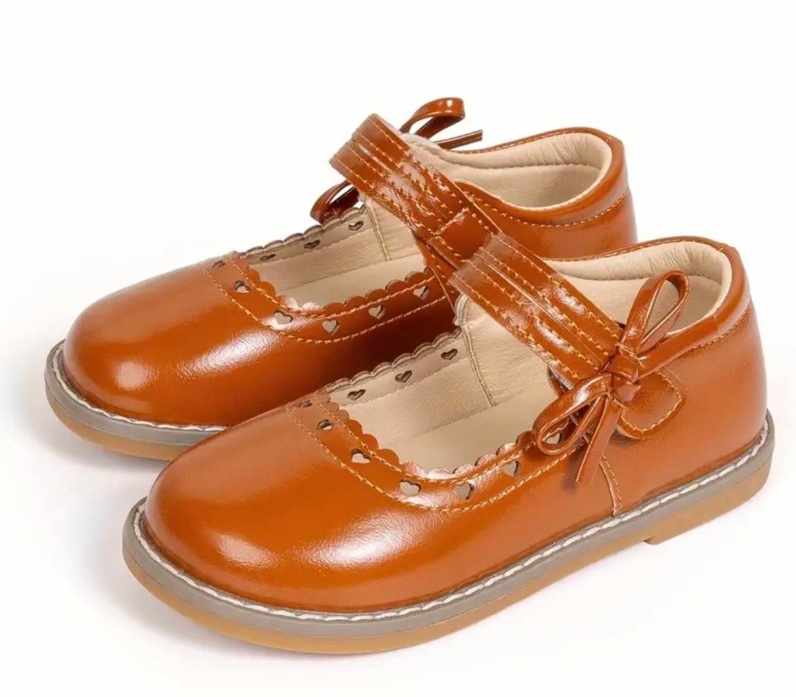 Brown Mary Janes - 9 Toddler