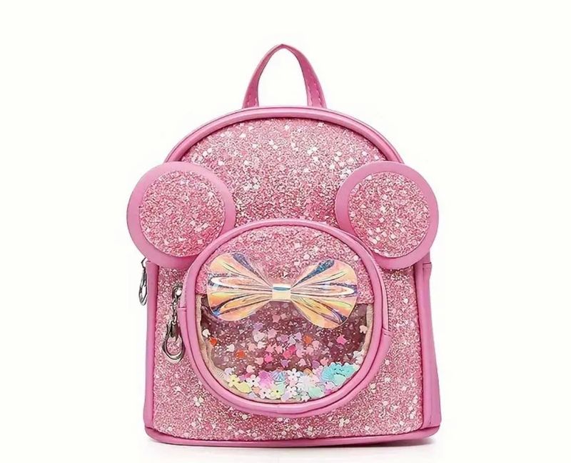 Pink Glitter Backpack