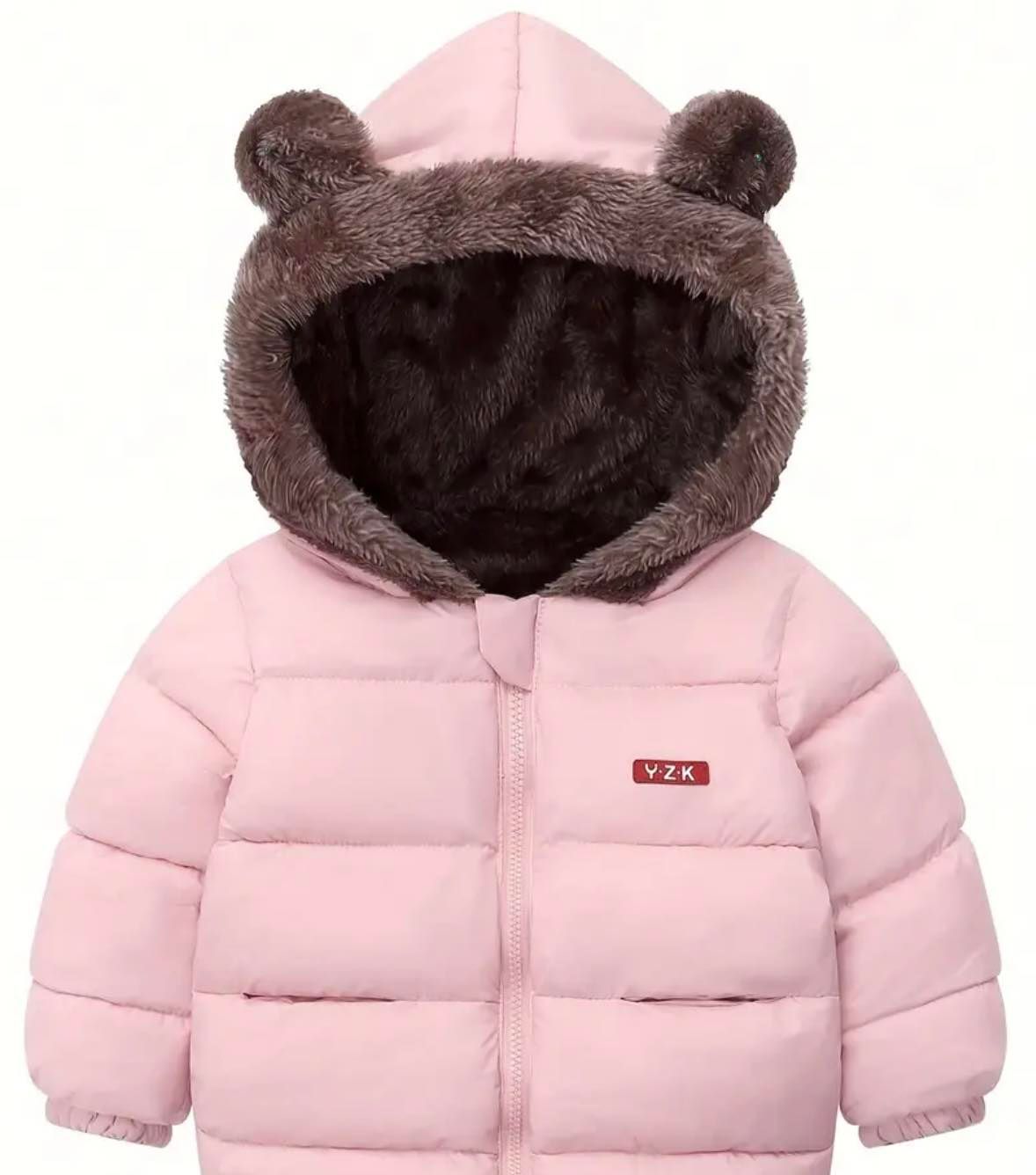 Light Pink Puffer Jacket 2T