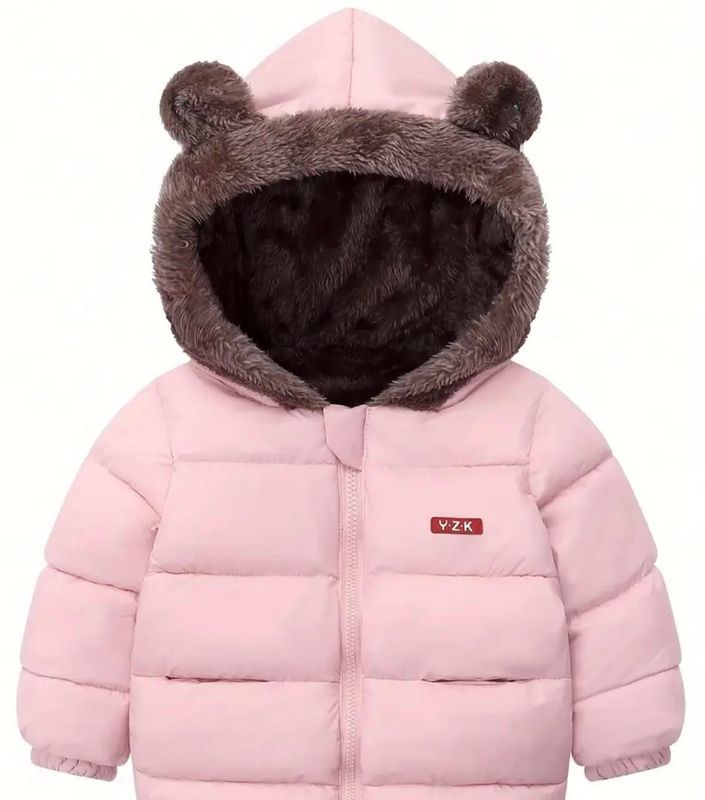 Light Pink Puffer Jacket 6