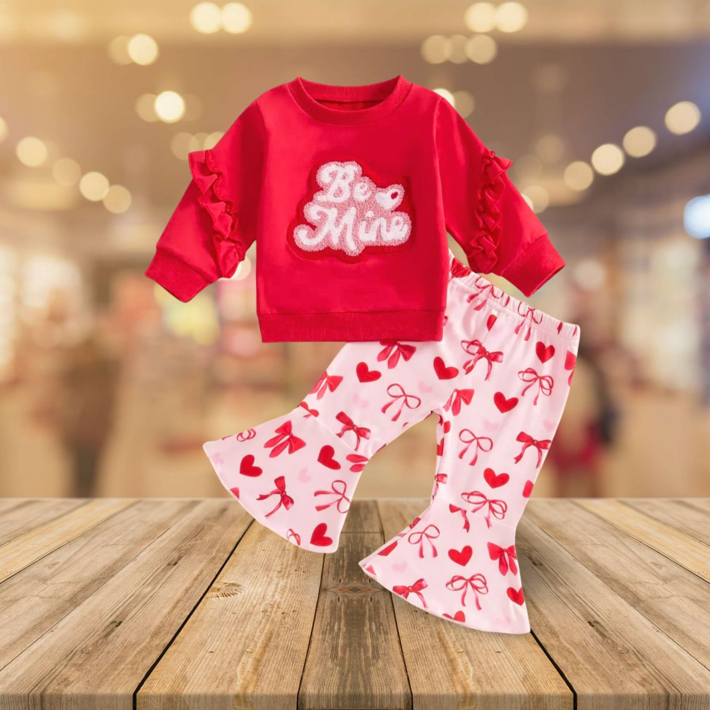 Be Mine Pants Set - 1-2 years