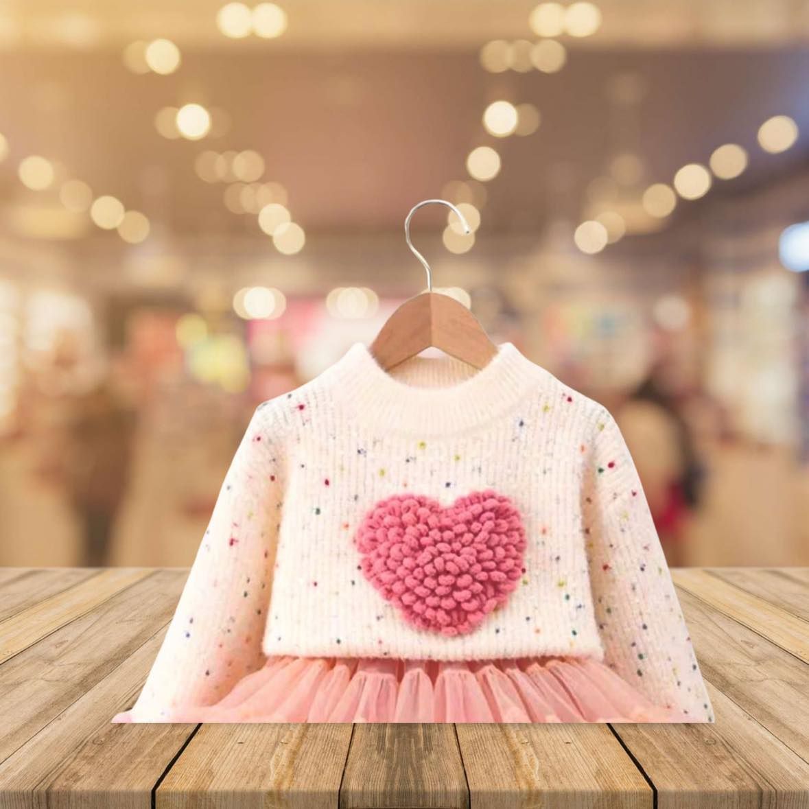 Heart Sweater - 2T