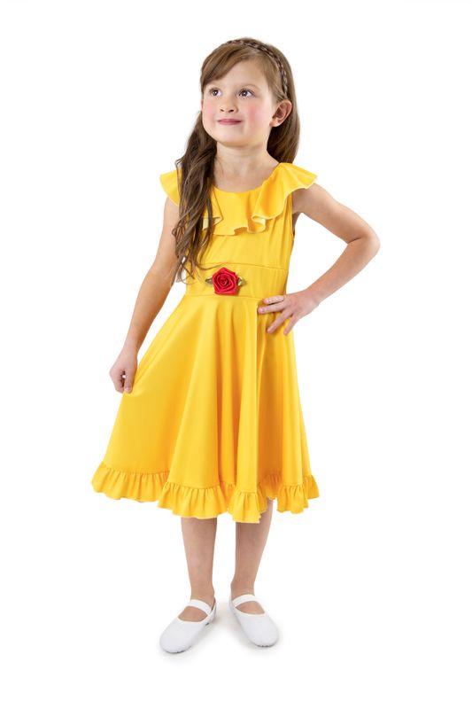 Yellow Beauty Twirl by Little Adventures -  10