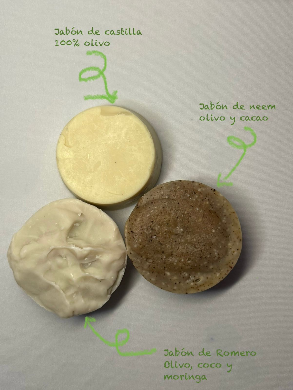Jabones de moringa
