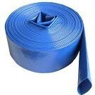 8" Layflat Hose Blue( priced & sold by the meter)