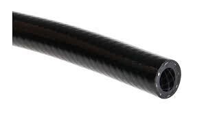 8mm x 13.2 Black Braided PVC Hose( priced & sold by the meter)