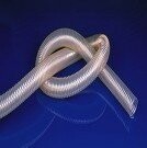 4.1/2" (115mm) Polyurethane Ducting Copper Wire/Clear ( priced & sold by the metre)