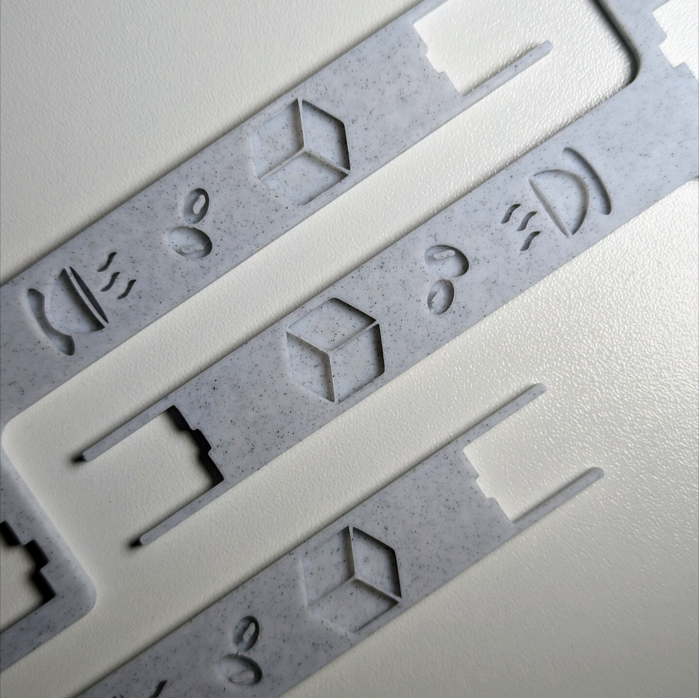 Mechanical keyboard plate fork - Coffee theme