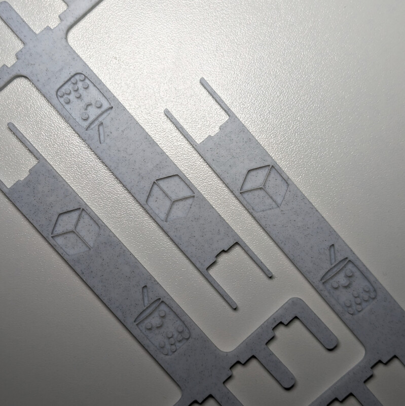 Mechanical keyboard plate fork - Bubble Tea theme