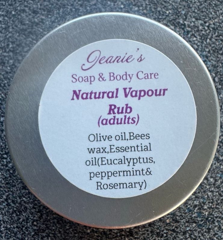 Natural Vapour Rub( Adults )