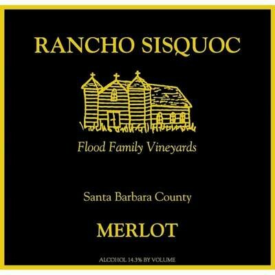 Rancho Sisquoc Santa Barbara County Merlot 2015