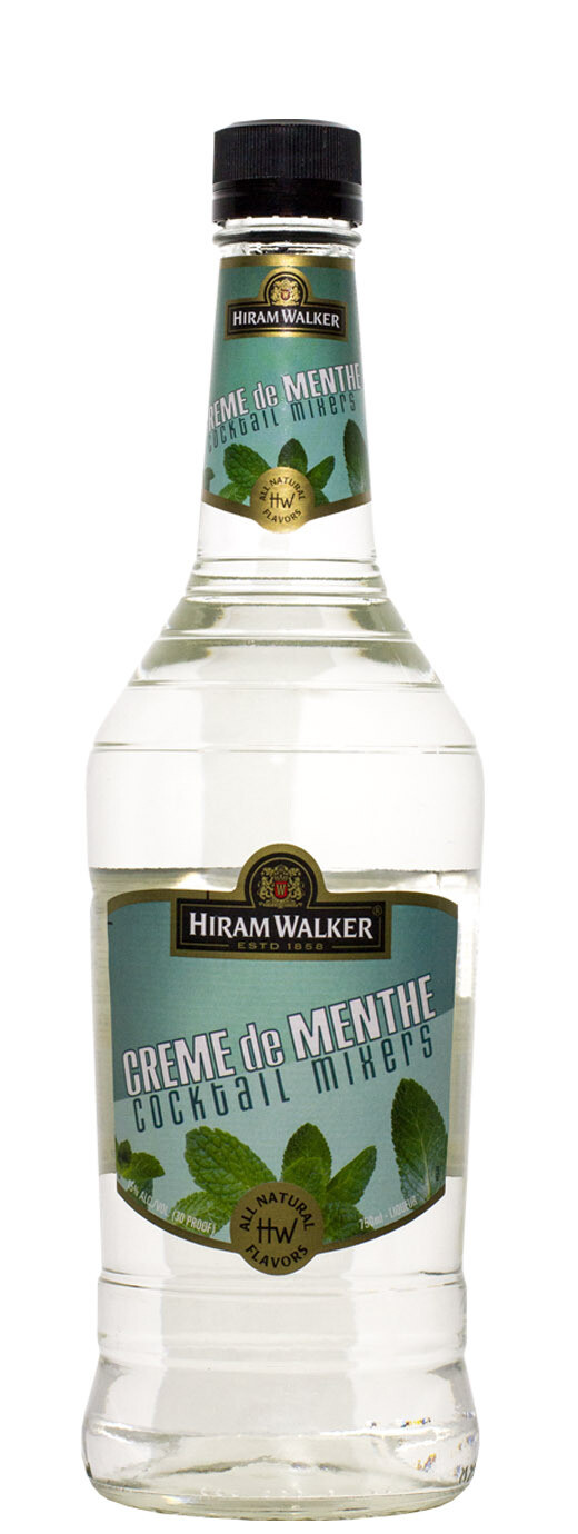Hiram Walker Creme de Menthe Light Liqueur (750 ML)