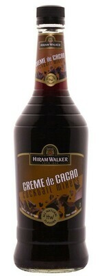 Hiram Walker Creme de Cacao Dark Liqueur (750 ML)
