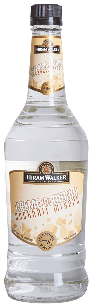 Hiram Walker Creme de Cacao Light Liqueur (750 ML)