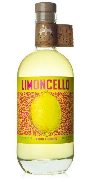 Ventura Spirits Limoncello Lemon Liqueur (200 ML)