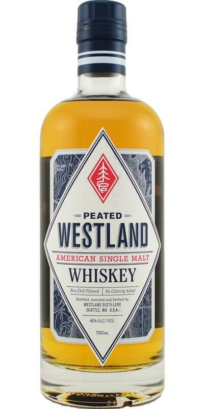 Westland Peated Single Malt Whiskey