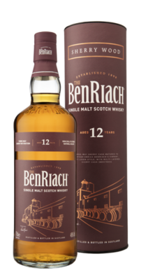 The BenRiach Sherry Wood 12 Year Single Malt Scotch Whisky