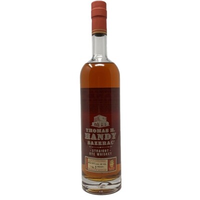 Thomas H. Handy Sazerac Straight Rye Whiskey 126.9 Proof (2015 Release)
