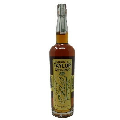 Colonel E.H. Taylor Barrel Proof Uncut & Unfiltered Straight Kentucky Bourbon Whiskey 127.3 Proof