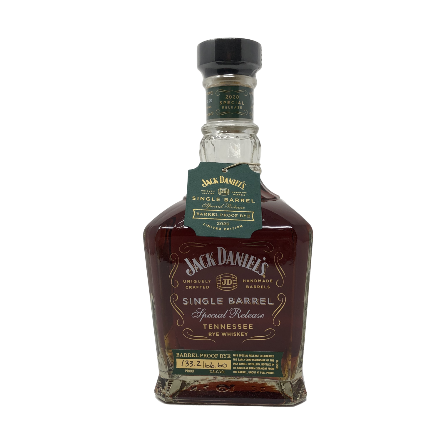 Jack Daniel's Single Barrel Special Release Barrel Proof Rye 2020