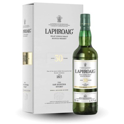 Laphroaig 30 Year Islay Single Malt Scotch Whisky-The Ian Hunter Story Book 2 Building an Icon