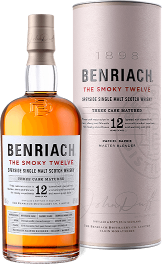 The BenRiach Smoky Twelve Three Cask Matured Single Malt Scotch Whisky