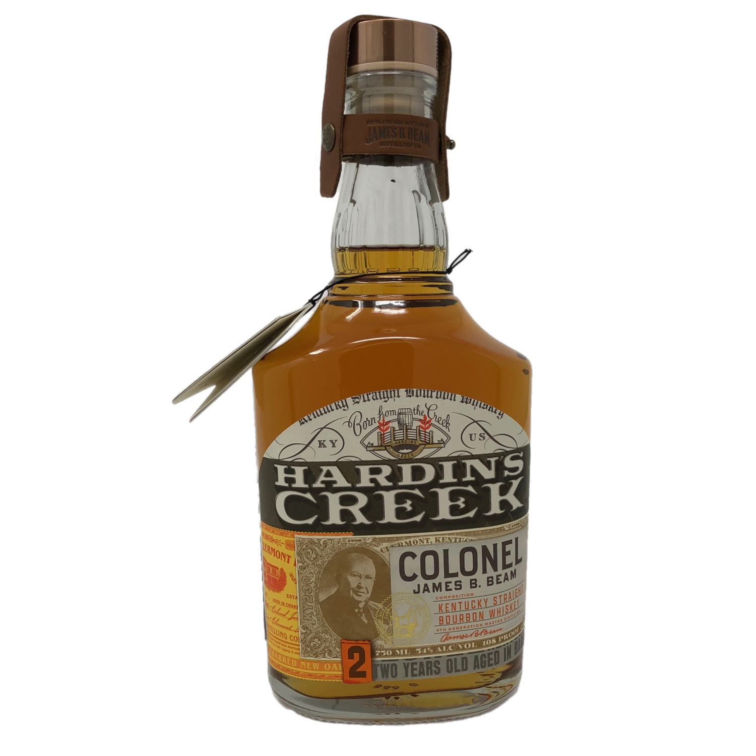Hardin's Creek 2 Years Old Straight Bourbon Whiskey