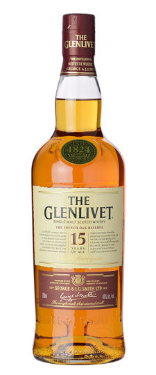 Glenlivet 15 Year French Oak Reserve Single Malt Scotch Whisky