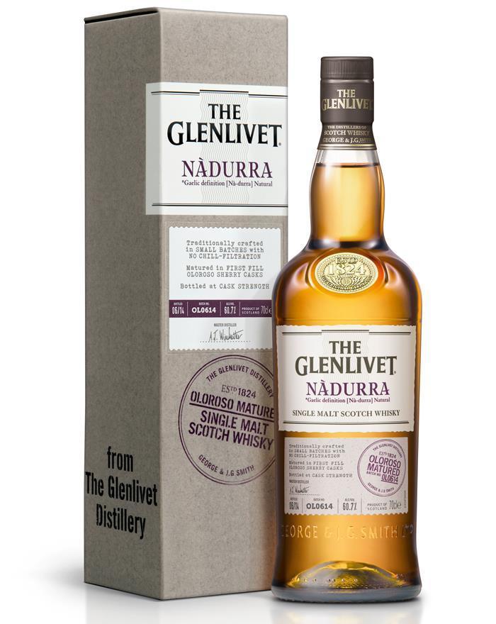 Glenlivet Nàdurra Oloroso Sherry Cask 121.4 Proof Single Malt Scotch Whisky