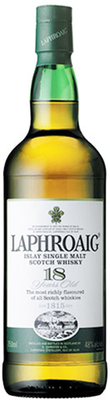 Laphroaig 18 Year Single Malt Scotch Whisky