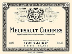 Louis Jadot Meursault Premier Cru Charmes Chardonnay 2013