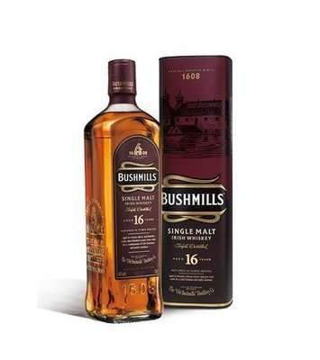 Bushmills 16 Year Rare SIngle Malt Irish Whiskey