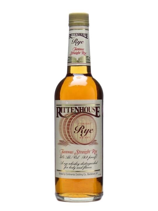 Rittenhouse Famous Straight Rye Whiskey 80 Proof
