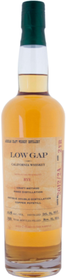Low Gap 2 Year Rye California Whiskey