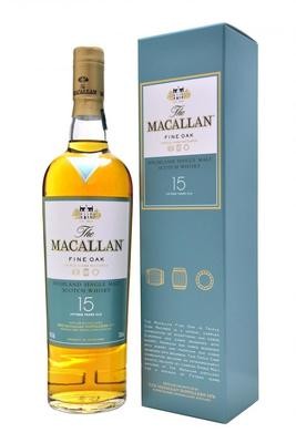 Macallan Fine Oak 15 Year Single Malt Scotch Whisky