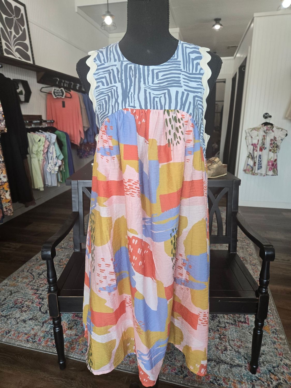 THML MULTI PRINT DRESS