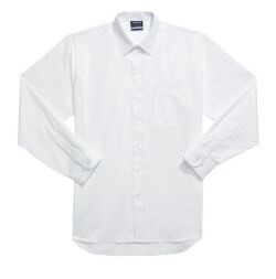 Shirts Long Sleeve White 7 - 12