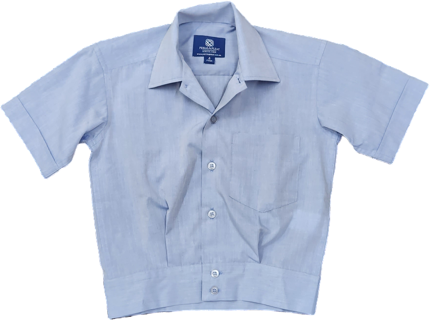 Shirts Girls Short Sleeve Chambray K - 6