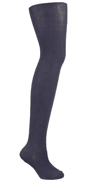 Tights Cotton Lycra Navy K - 12