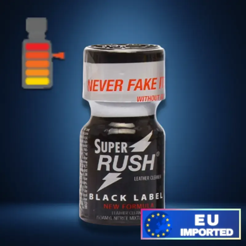 Super Rush Black Label Poppers 10ml