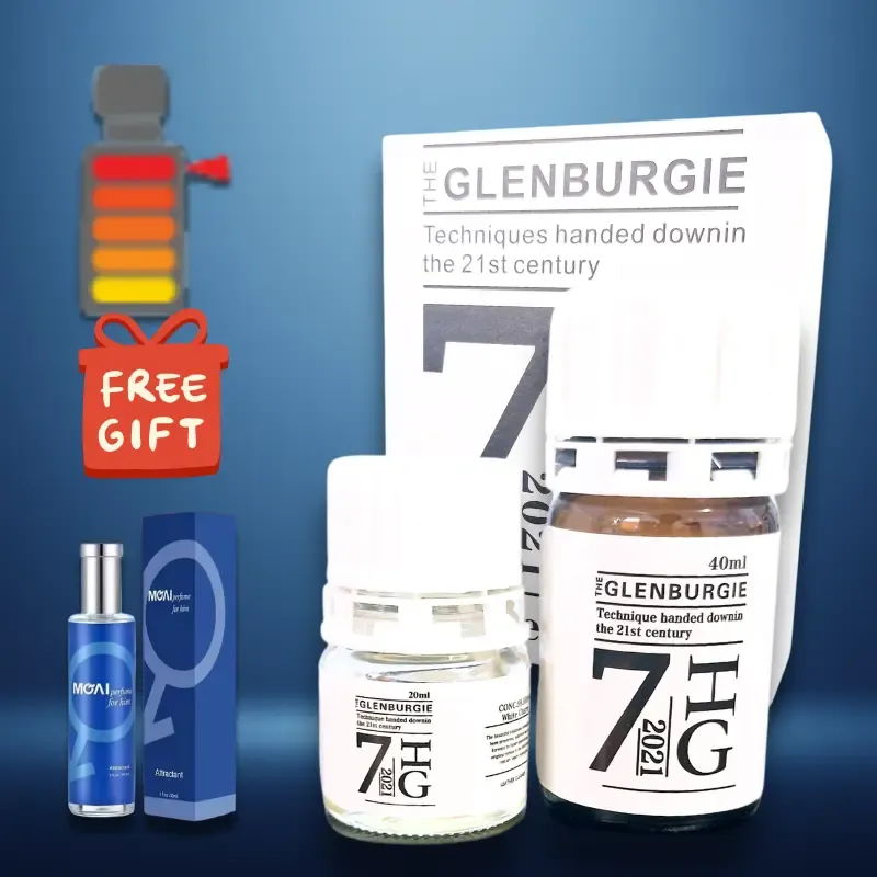 The Glenburgie 7 HG- White Charm Poppers Set40 + 20ml