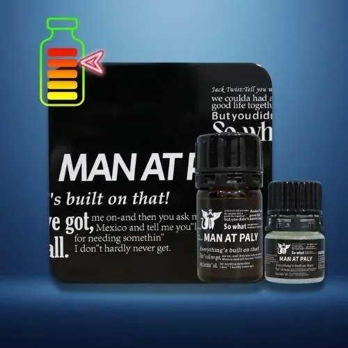 Man At Play Black Poppers Set 40ml + 20ml
