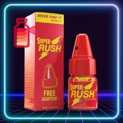 Super Rush Red 10ml with Adapter