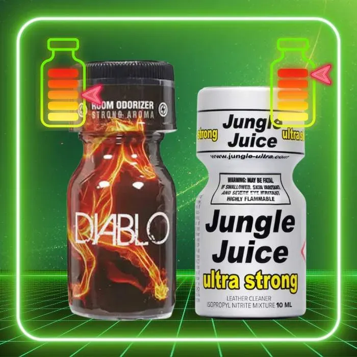 Sale-Diablo + Jungle Juice Ultra Strong Combo (10ml × 2)
