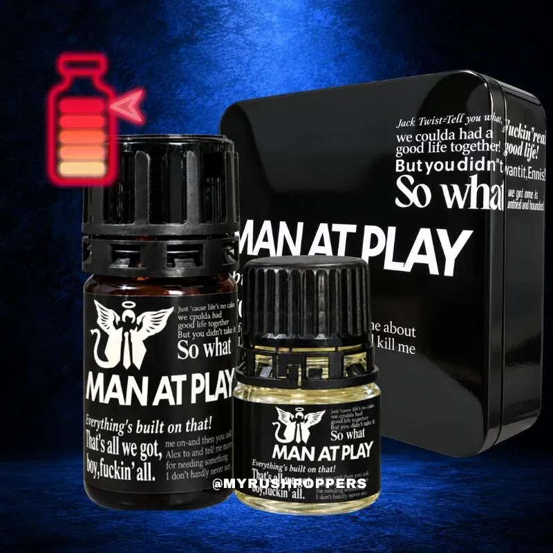 Man At Play Black Edition 40+20ml