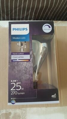 PHILIPS GIANT LAMPE DÉCORATIVE MODERN LED E27 6,5WATTS 270 LUMENS A160 220-240V
