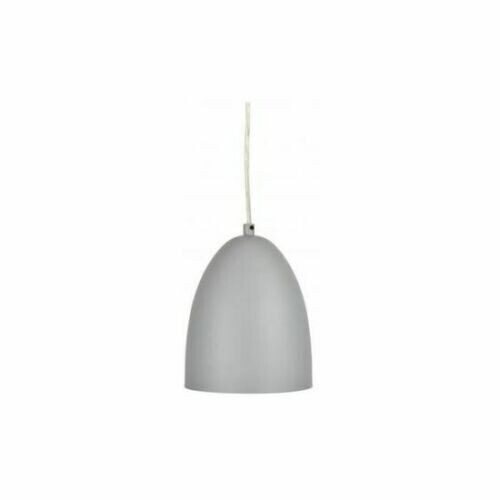 SUSPENSION DOMY DOME COULEUR GRIS EN MÉTAL