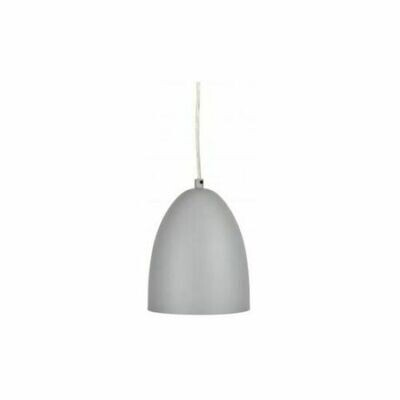 SUSPENSION DOMY DOME COULEUR GRIS EN MÉTAL