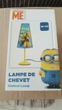 LAMPE DE CHEVET CONICAL LAMP DESPICABLE ME MINION BANANA 38CM CULOT E14