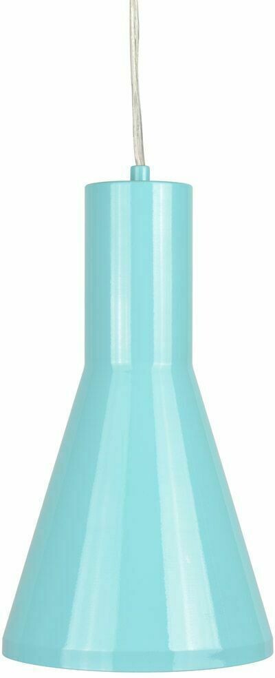 SUSPENSION BLEUE DECO CONY EN MÉTAL CULOT E14